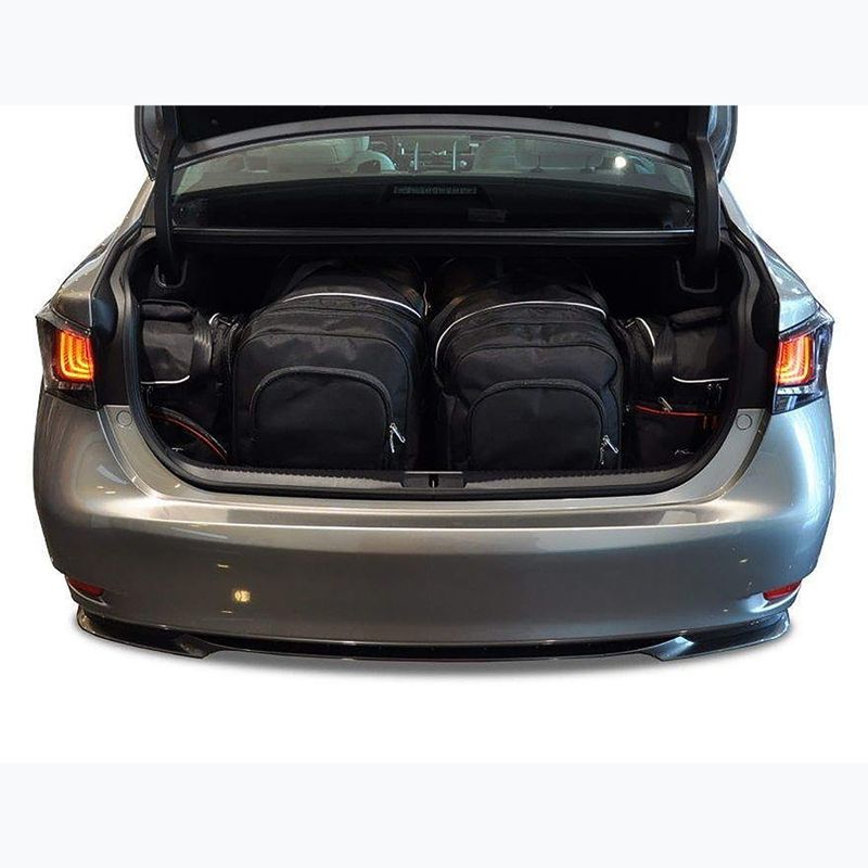 Zestaw toreb do bagażnika KJUST Lexus GS 2012-2018 4 szt. czarny 12