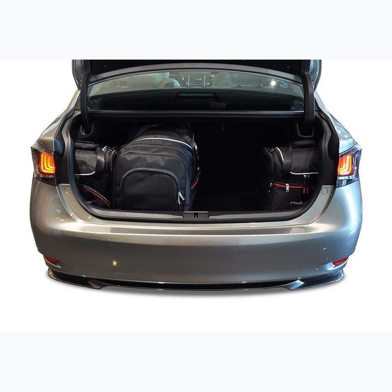 Zestaw toreb do bagażnika KJUST Lexus GS 2012-2018 4 szt. czarny 13