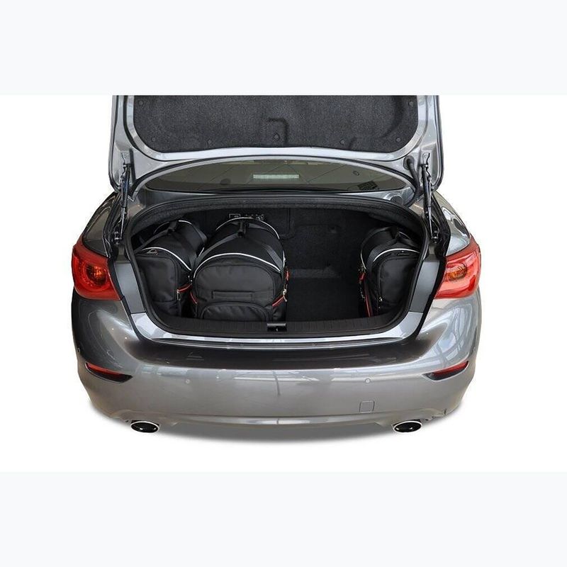 Zestaw toreb do bagażnika KJUST Infiniti Q50 Hybrid 2013-2017 4 szt. czarny 16