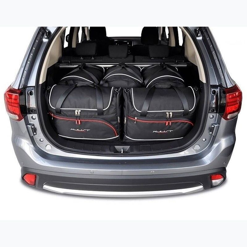 Zestaw toreb do bagażnika KJUST Mitsubishi Outlander 2012-2020 5 szt. czarny 11