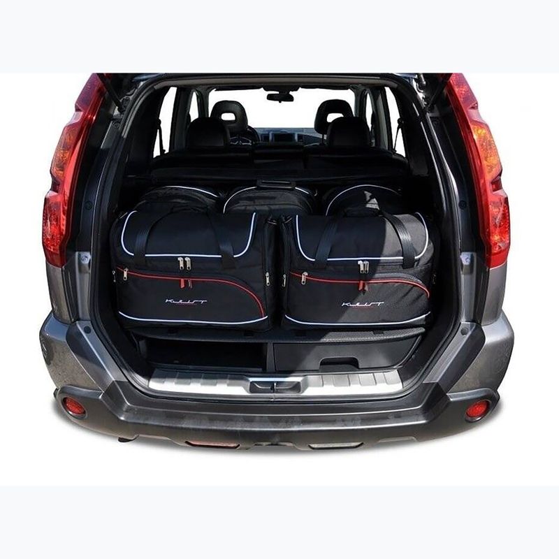 Zestaw toreb do bagażnika KJUST Nissan X-Trail 2007-2014 5 szt. czarny 13