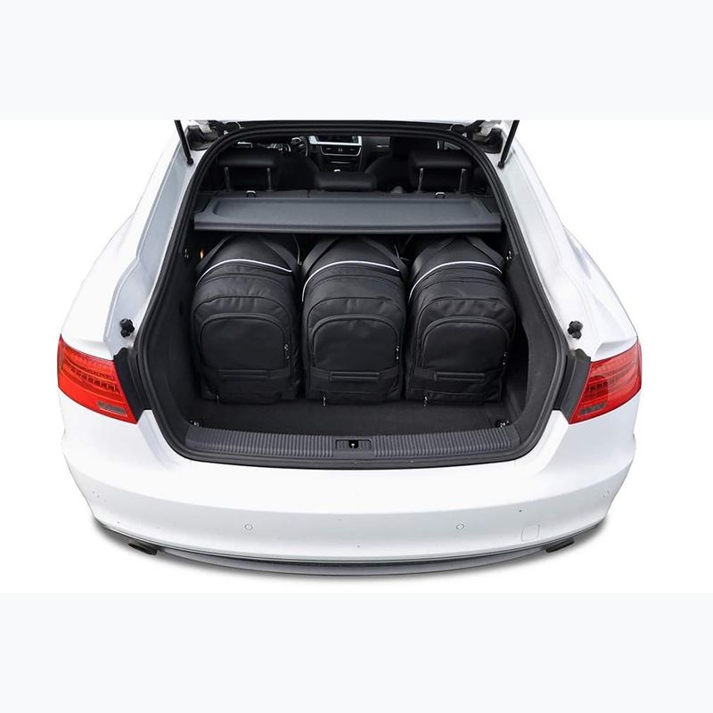 Zestaw toreb do bagażnika KJUST Audi A5 Sportback 2009-2016 5 szt. czarny 19