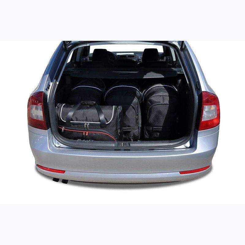 Zestaw toreb do bagażnika KJUST Skoda Octavia Combi 2004-2013 5 szt. czarny 12