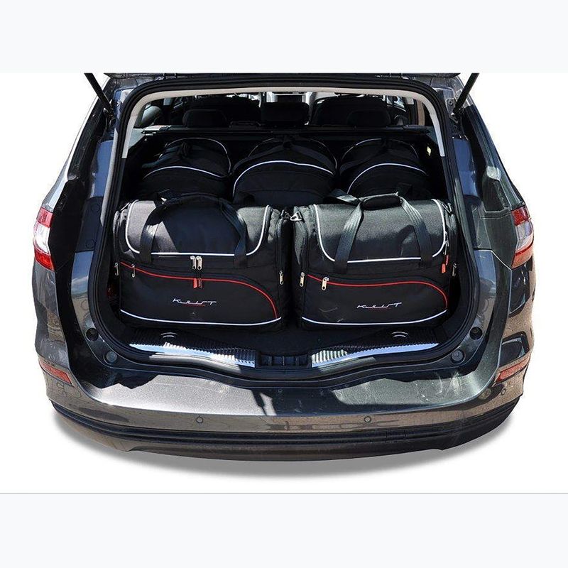 Zestaw toreb do bagażnika KJUST Ford Mondeo Kombi 2014-2021 5 szt. czarny 16