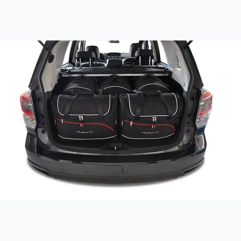 Zestaw toreb do bagażnika KJUST Subaru Forester 2012-2018 5 szt. czarny 11