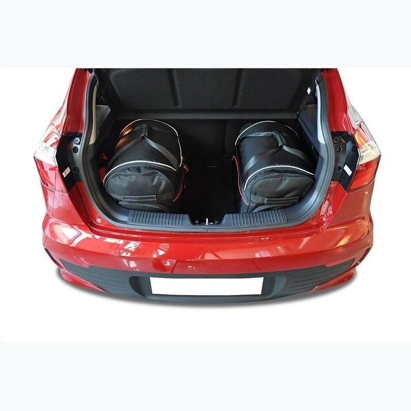 Zestaw toreb do bagażnika KJUST Kia Rio Hatchback 2011-2016 3 szt. czarny 15