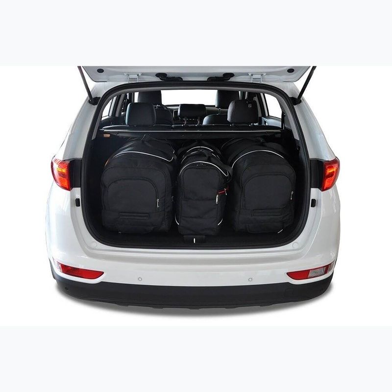 Zestaw toreb do bagażnika KJUST Kia Sportage 2016-2021 4 szt. czarny 11