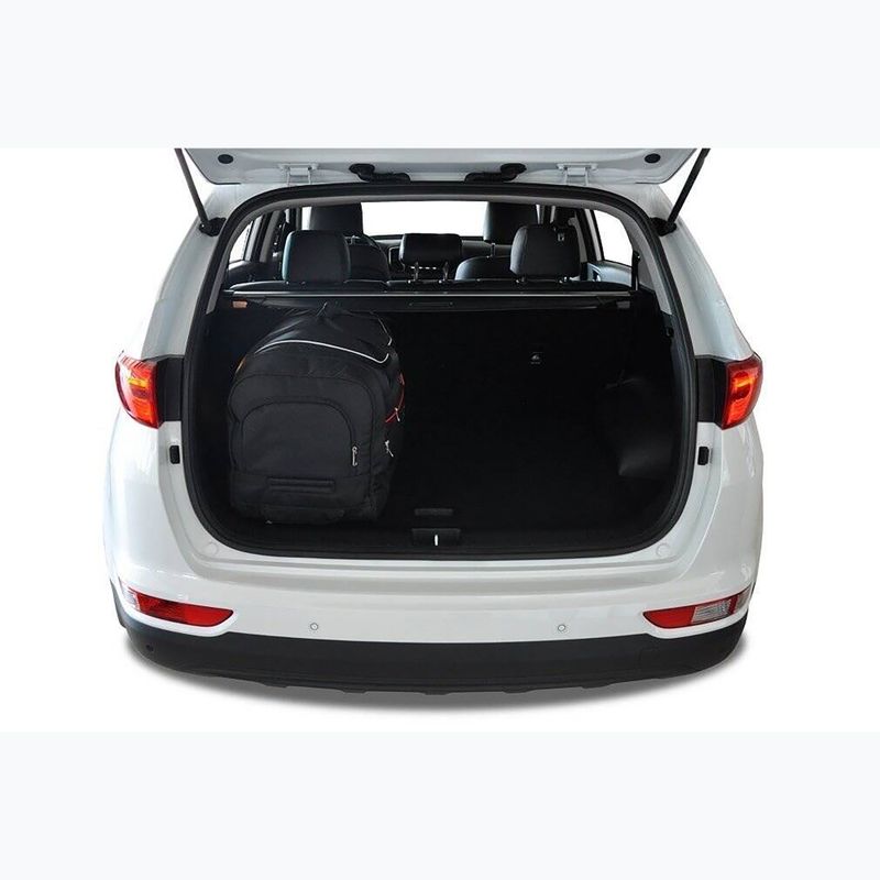 Zestaw toreb do bagażnika KJUST Kia Sportage 2016-2021 4 szt. czarny 14