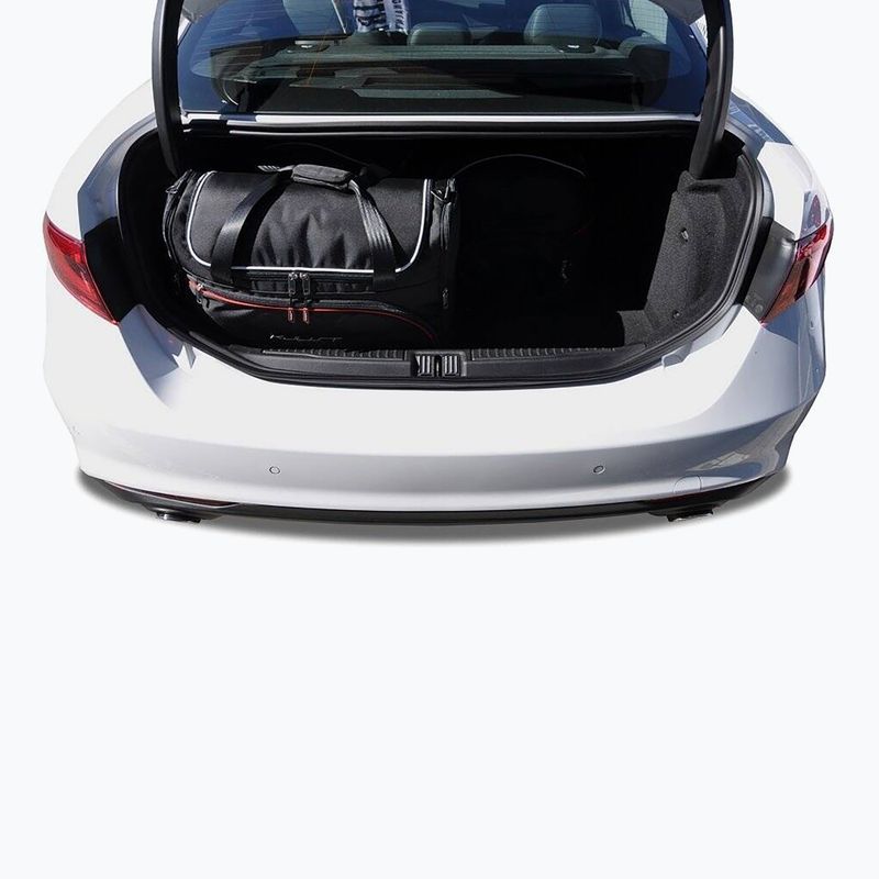 Zestaw toreb do bagażnika KJUST Alfa Romeo Giulia 2015+ 4 szt. czarny 17