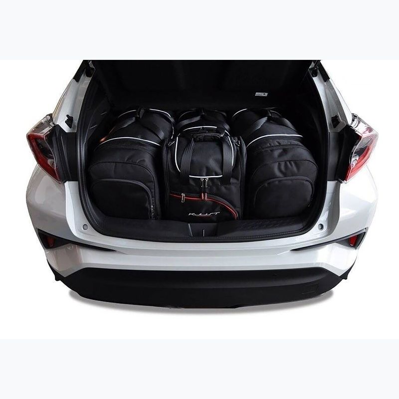 Zestaw toreb do bagażnika KJUST Toyota C-Hr 2016-2023 4 szt. czarny 12