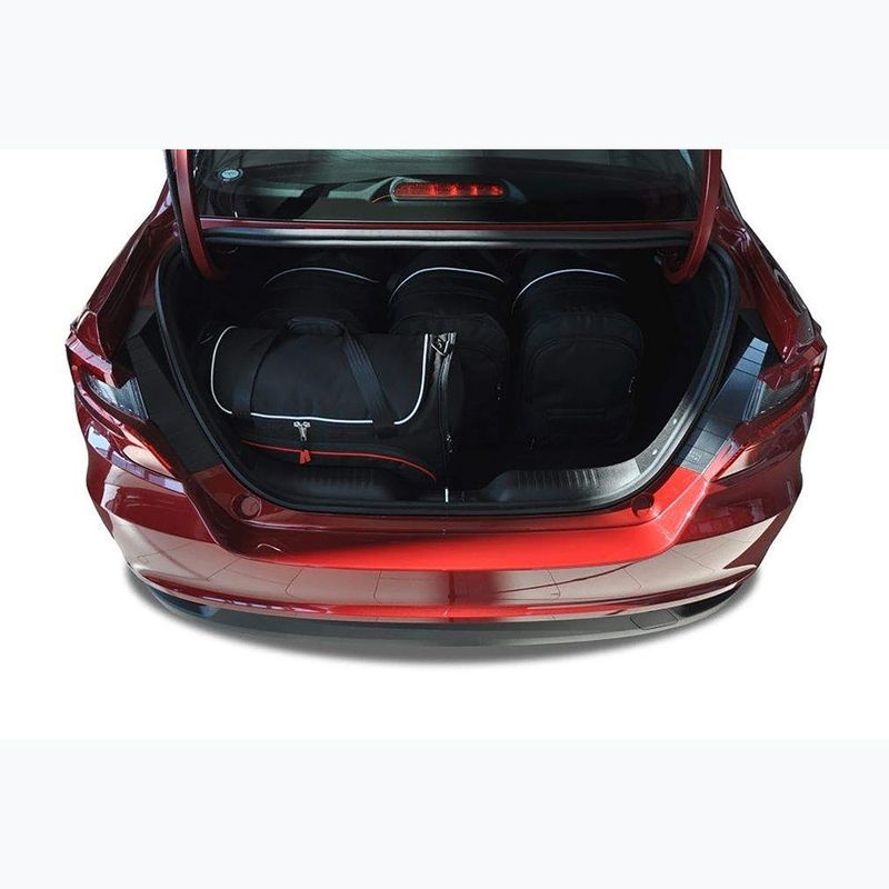 Zestaw toreb do bagażnika KJUST Fiat Tipo Limousine 2015+ 5 szt. czarny 14