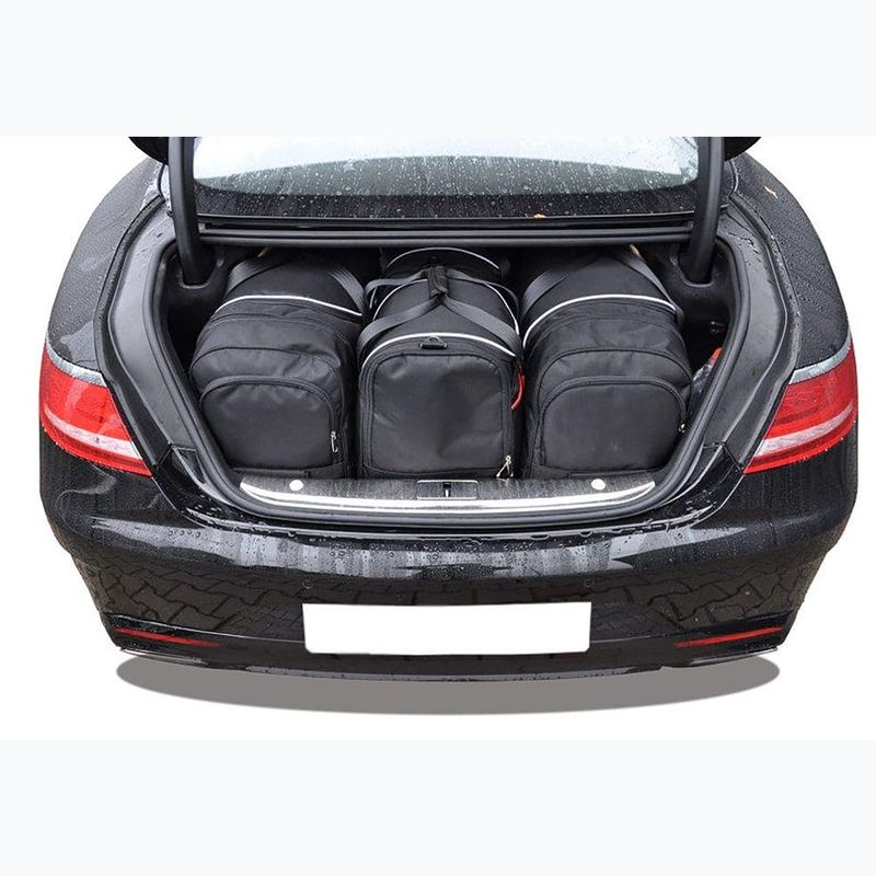 Zestaw toreb do bagażnika KJUST Mercedes-Benz S Coupe 2014-2020 4 szt. czarny 11