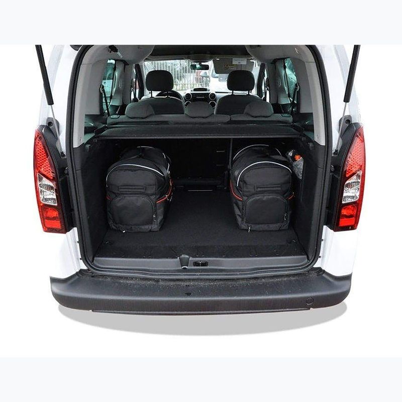 Zestaw toreb do bagażnika KJUST Peugeot Partner 2008-2019 6 szt. czarny 15