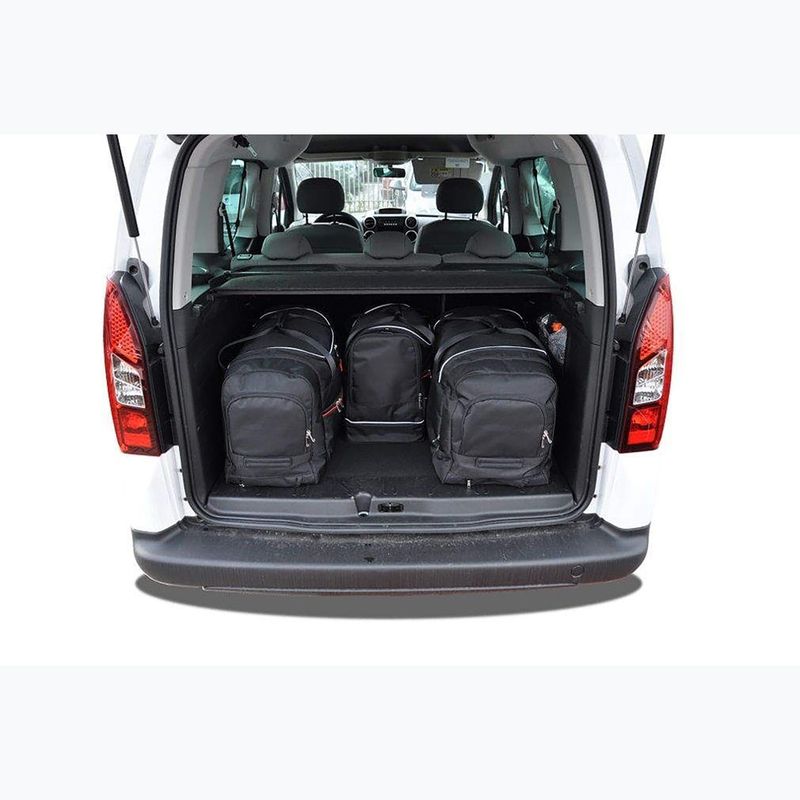 Zestaw toreb do bagażnika KJUST Citroen Berlingo 2008-2018 4 szt. czarny 19