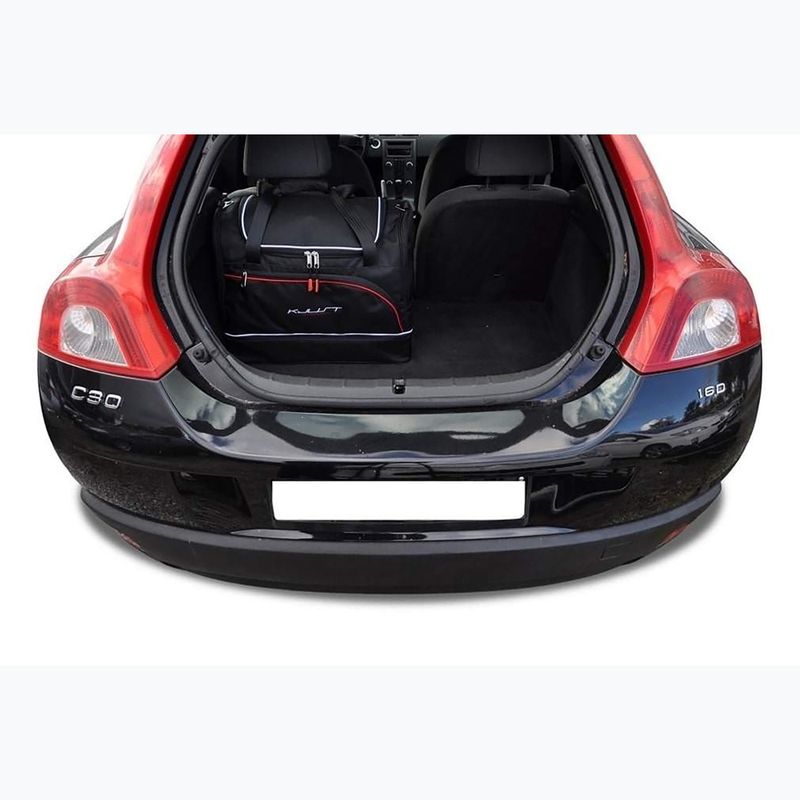 Zestaw toreb do bagażnika KJUST Volvo C30 2006-2012 4 szt. czarny 13