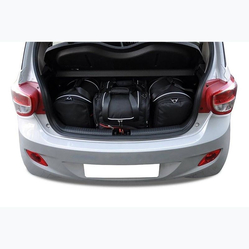Zestaw toreb do bagażnika KJUST Hyundai I10 2013-2020 4 szt. czarny 10