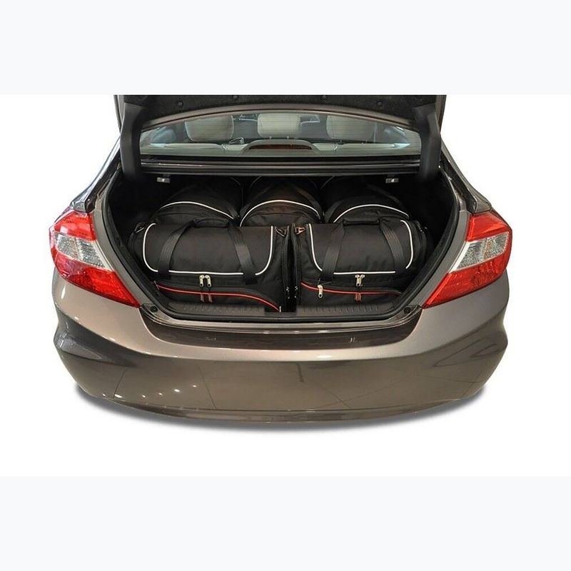 Zestaw toreb do bagażnika KJUST Honda Civic Limousine 2012-2017 5 szt. czarny 12