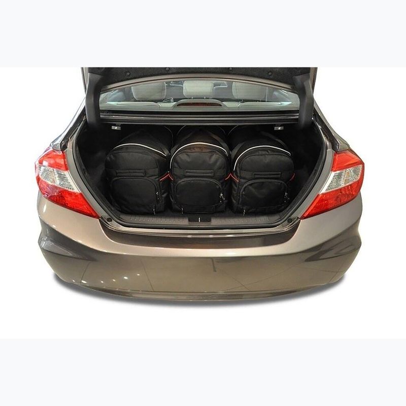 Zestaw toreb do bagażnika KJUST Honda Civic Limousine 2012-2017 5 szt. czarny 13