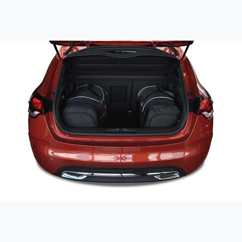 Zestaw toreb do bagażnika KJUST Citroen Ds4 Hatchback 2011-2015 4 szt. czarny 17