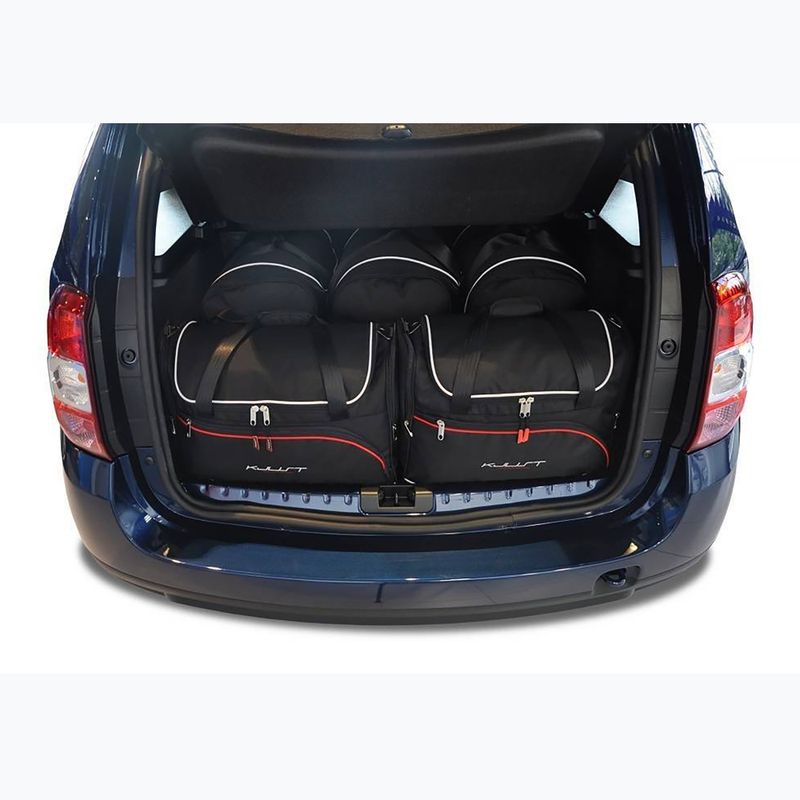 Zestaw toreb do bagażnika KJUST Dacia Duster 2010-2017 5 szt. czarny 15
