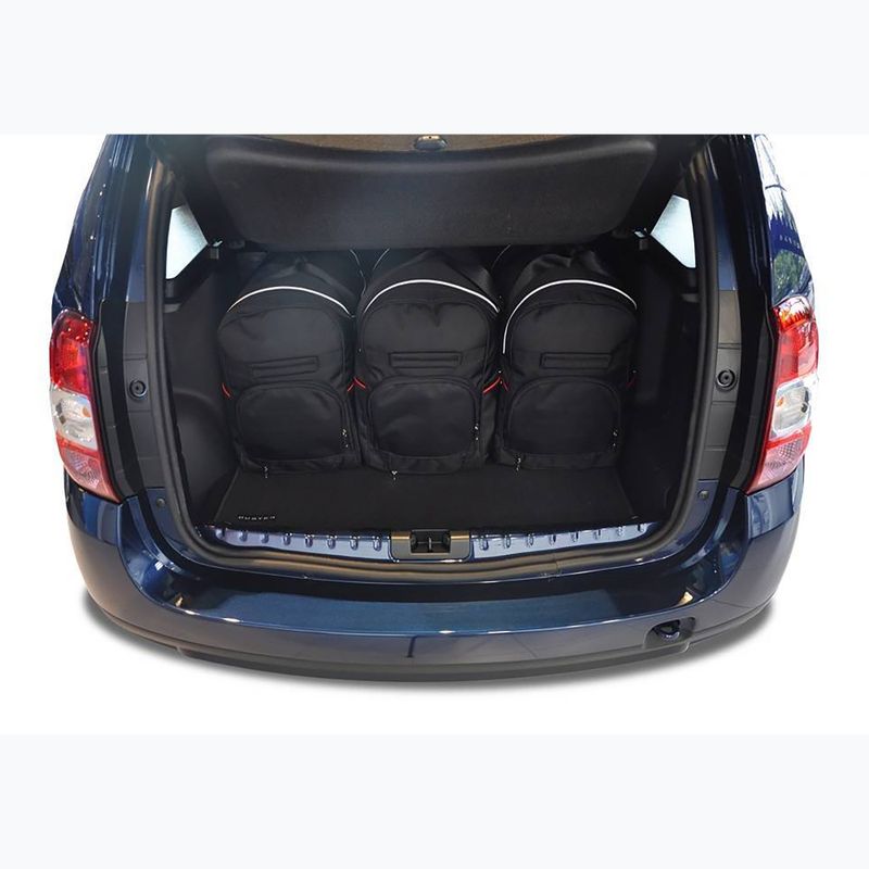 Zestaw toreb do bagażnika KJUST Dacia Duster 2010-2017 5 szt. czarny 17
