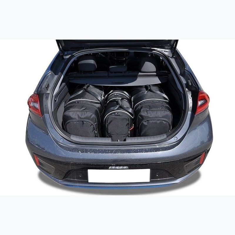 Zestaw toreb do bagażnika KJUST Hyundai Ioniq Electric 2016-2019 4 szt. czarny 15
