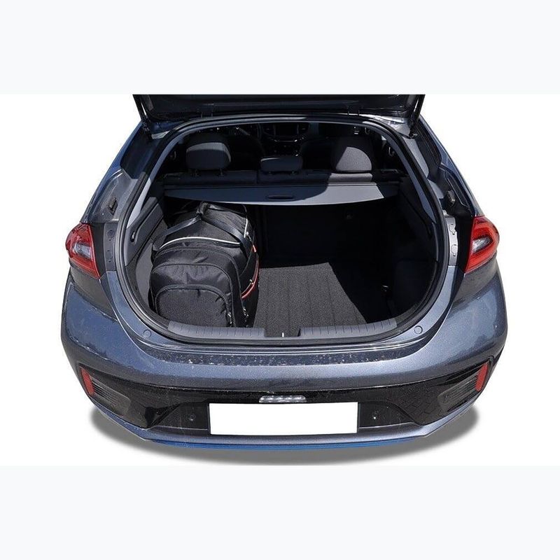 Zestaw toreb do bagażnika KJUST Hyundai Ioniq Electric 2016-2019 4 szt. czarny 18