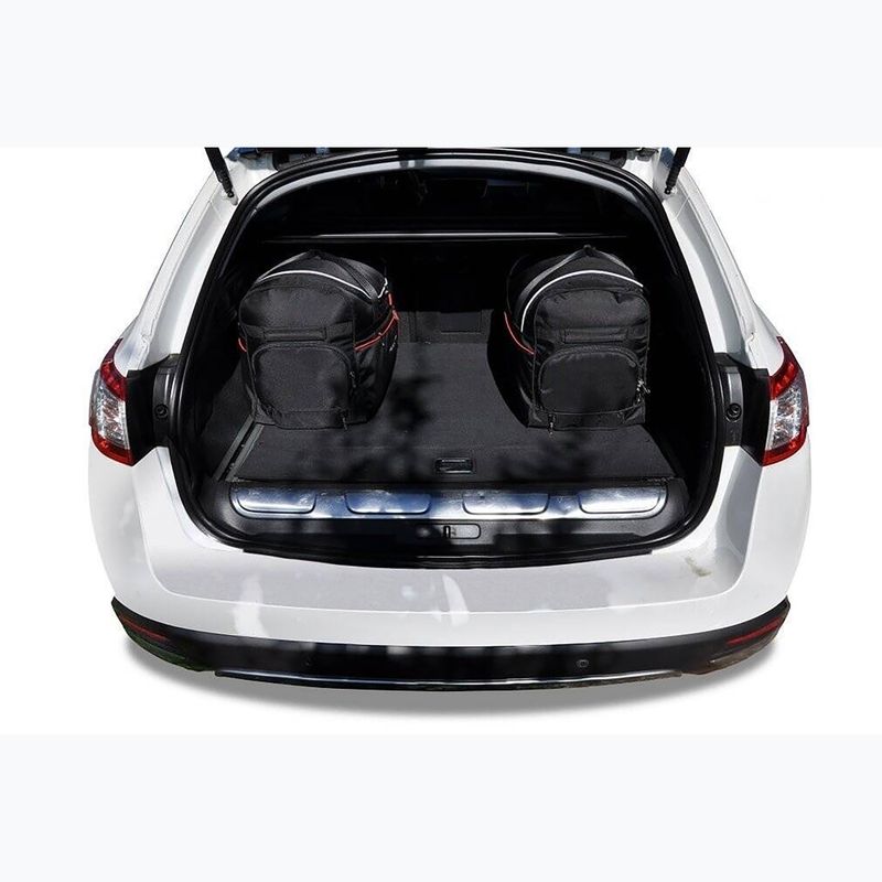 Zestaw toreb do bagażnika KJUST Peugeot 508 Rhx 2012-2014 5 szt. czarny 15