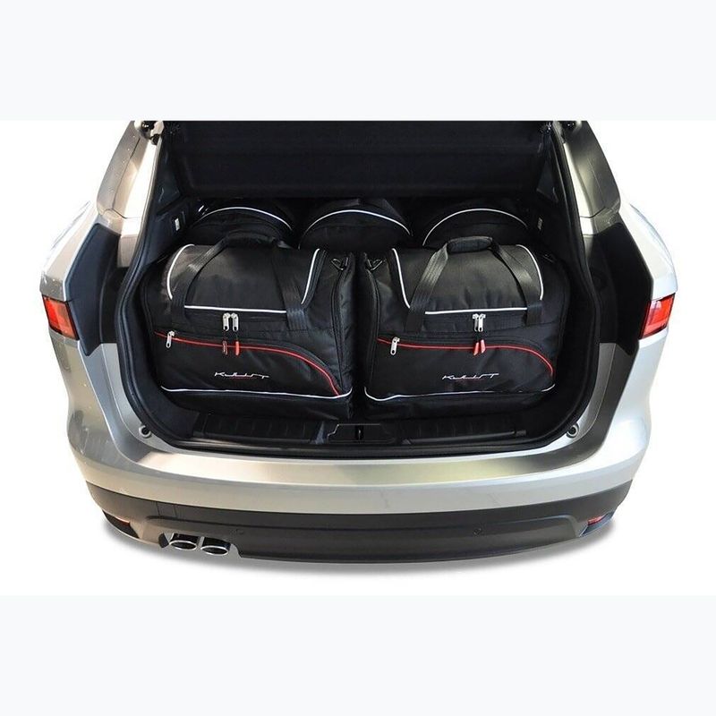 Zestaw toreb do bagażnika KJUST Jaguar F-Pace 2015+ 5 szt. czarny 16