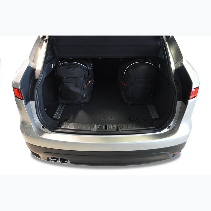 Zestaw toreb do bagażnika KJUST Jaguar F-Pace 2015+ 5 szt. czarny 19