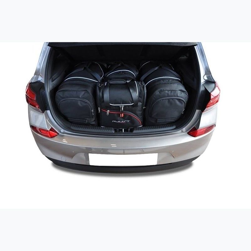 Zestaw toreb do bagażnika KJUST Hyundai I30 Hatchback 2017+ 4 szt. czarny 18