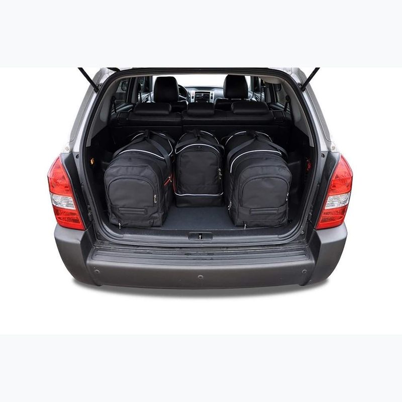 Zestaw toreb do bagażnika KJUST Hyundai Tucson 2004-2010 4 szt. czarny 17