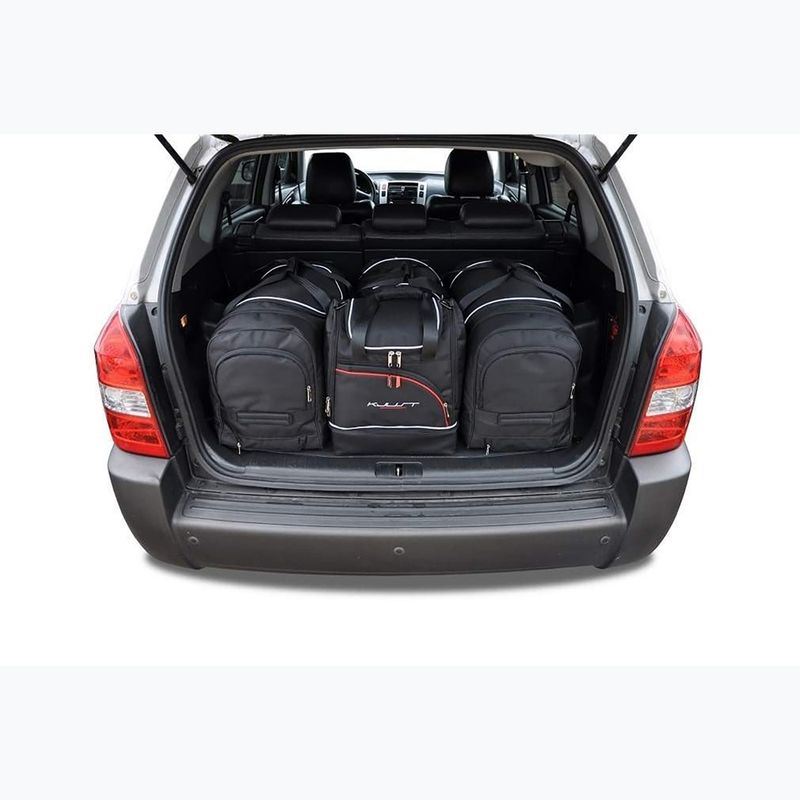 Zestaw toreb do bagażnika KJUST Hyundai Tucson 2004-2010 4 szt. czarny 15