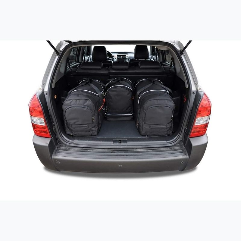 Zestaw toreb do bagażnika KJUST Hyundai Tucson 2004-2010 4 szt. czarny 16