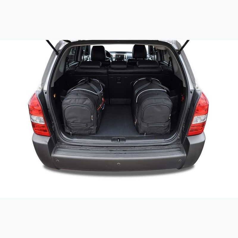 Zestaw toreb do bagażnika KJUST Hyundai Tucson 2004-2010 4 szt. czarny 17