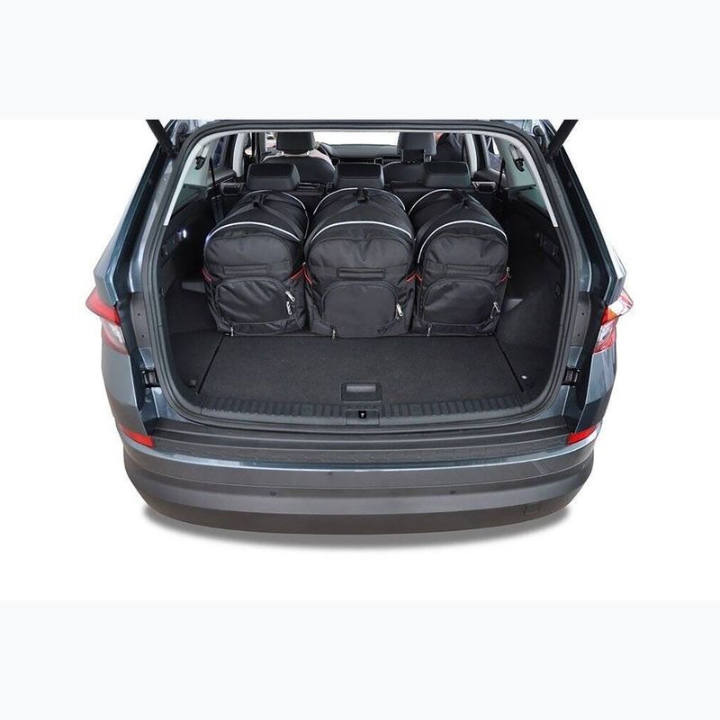 Zestaw toreb do bagażnika KJUST Skoda Kodiaq 2016-2023 5 szt. czarny 13