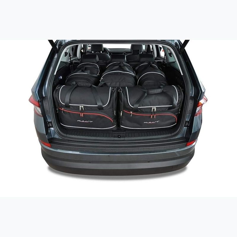 Zestaw toreb do bagażnika KJUST Skoda Kodiaq 2016-2023 5 szt. czarny 11