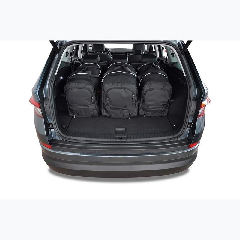 Zestaw toreb do bagażnika KJUST Skoda Kodiaq 2016-2023 5 szt. czarny 13