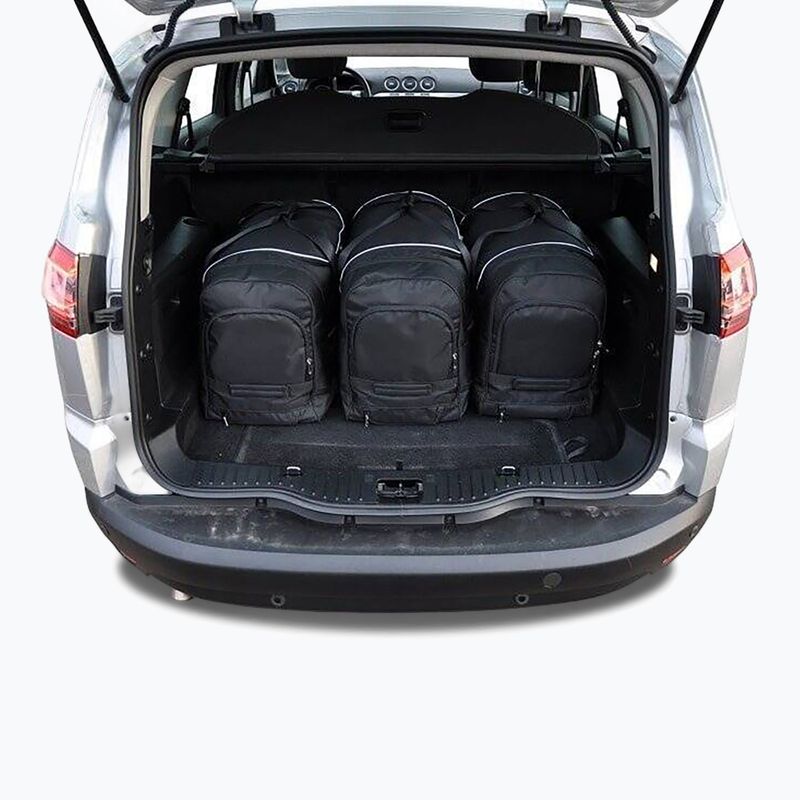 Zestaw toreb do bagażnika KJUST Ford S-Max 2006-2015 5 szt. czarny 16
