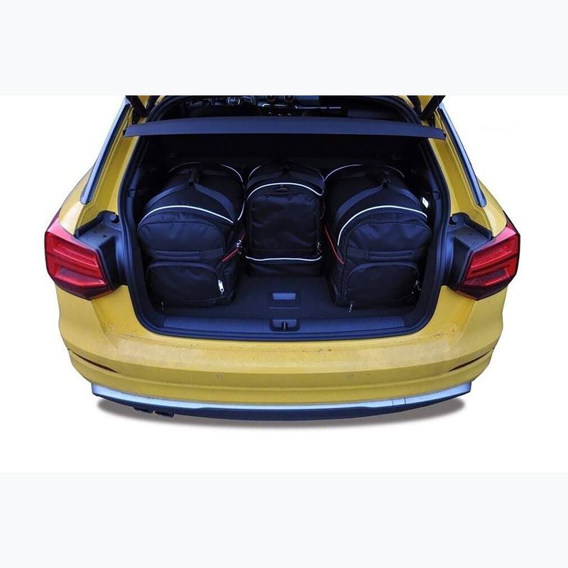 Zestaw toreb do bagażnika KJUST Audi Q2 2016+ 4 szt. czarny 17