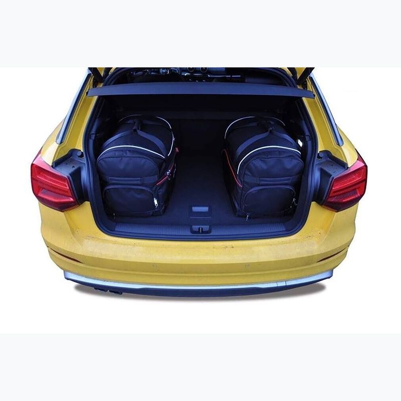 Zestaw toreb do bagażnika KJUST Audi Q2 2016+ 4 szt. czarny 18