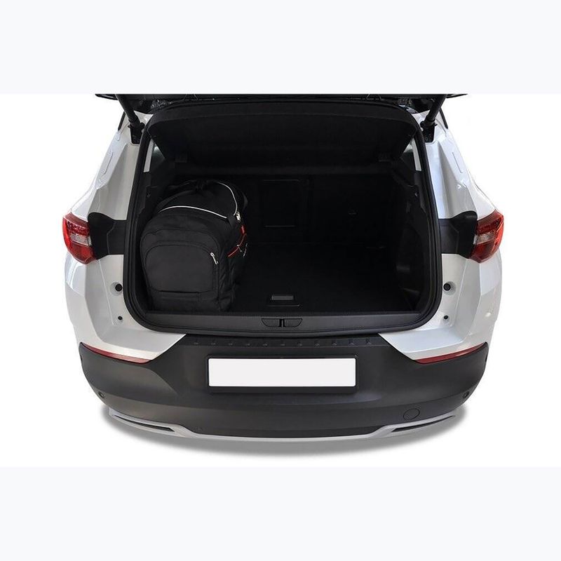 Zestaw toreb do bagażnika KJUST Opel Grandland X 2017+ 4 szt. czarny 15