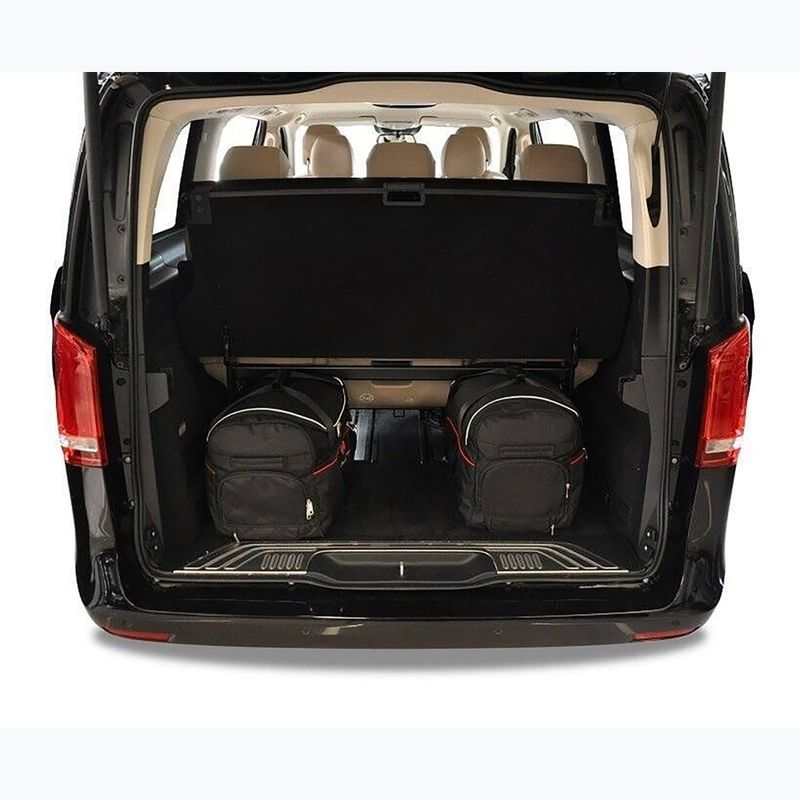 Zestaw toreb do bagażnika KJUST Mercedes-Benz V Long 2015+ 7 szt. czarny 16