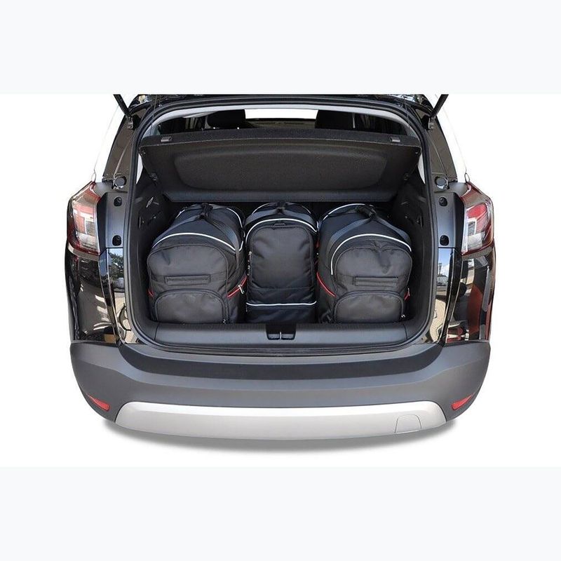Zestaw toreb do bagażnika KJUST Opel Crossland X 2017+ 4 szt. czarny 13