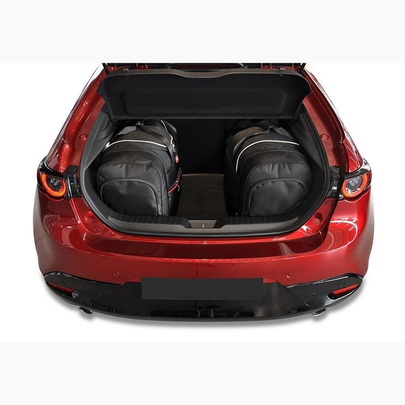 Zestaw toreb do bagażnika KJUST Mazda 3 Hatchback 2018+ 4 szt. czarny 15