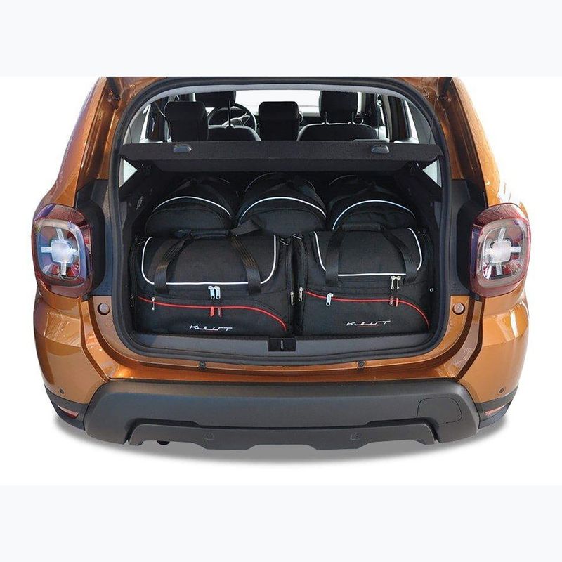 Zestaw toreb do bagażnika KJUST Dacia Duster 2017+ 5 szt. czarny 15