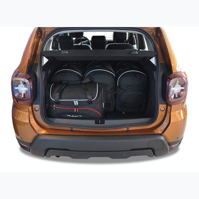 Zestaw toreb do bagażnika KJUST Dacia Duster 2017+ 5 szt. czarny 16