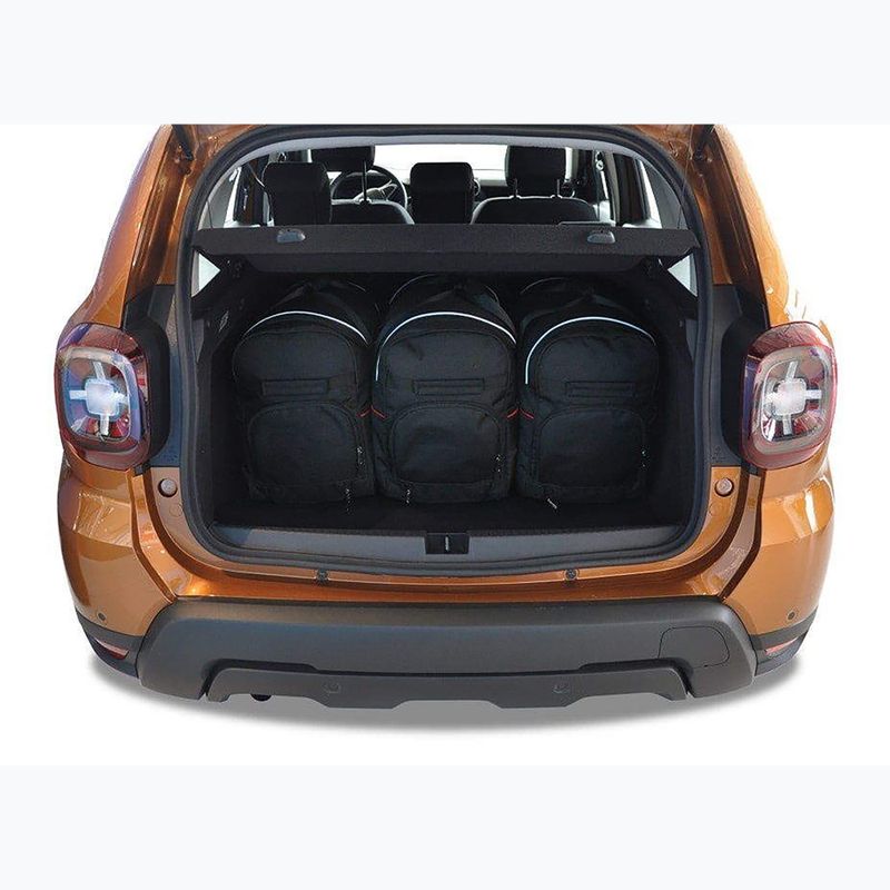 Zestaw toreb do bagażnika KJUST Dacia Duster 2017+ 5 szt. czarny 17