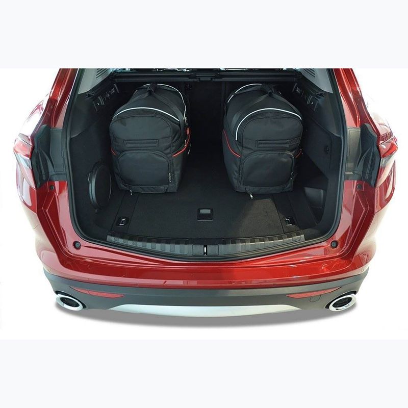 Zestaw toreb do bagażnika KJUST Alfa Romeo Stelvio 2017+ 5 szt. czarny 18