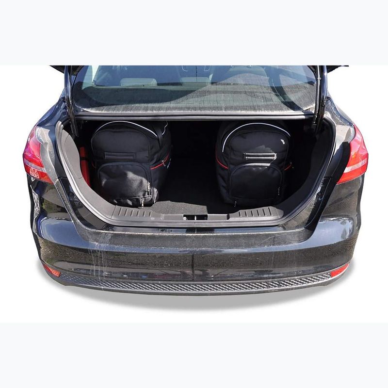 Zestaw toreb do bagażnika KJUST Ford Focus Limousine 2011-2018 5 szt. czarny 18